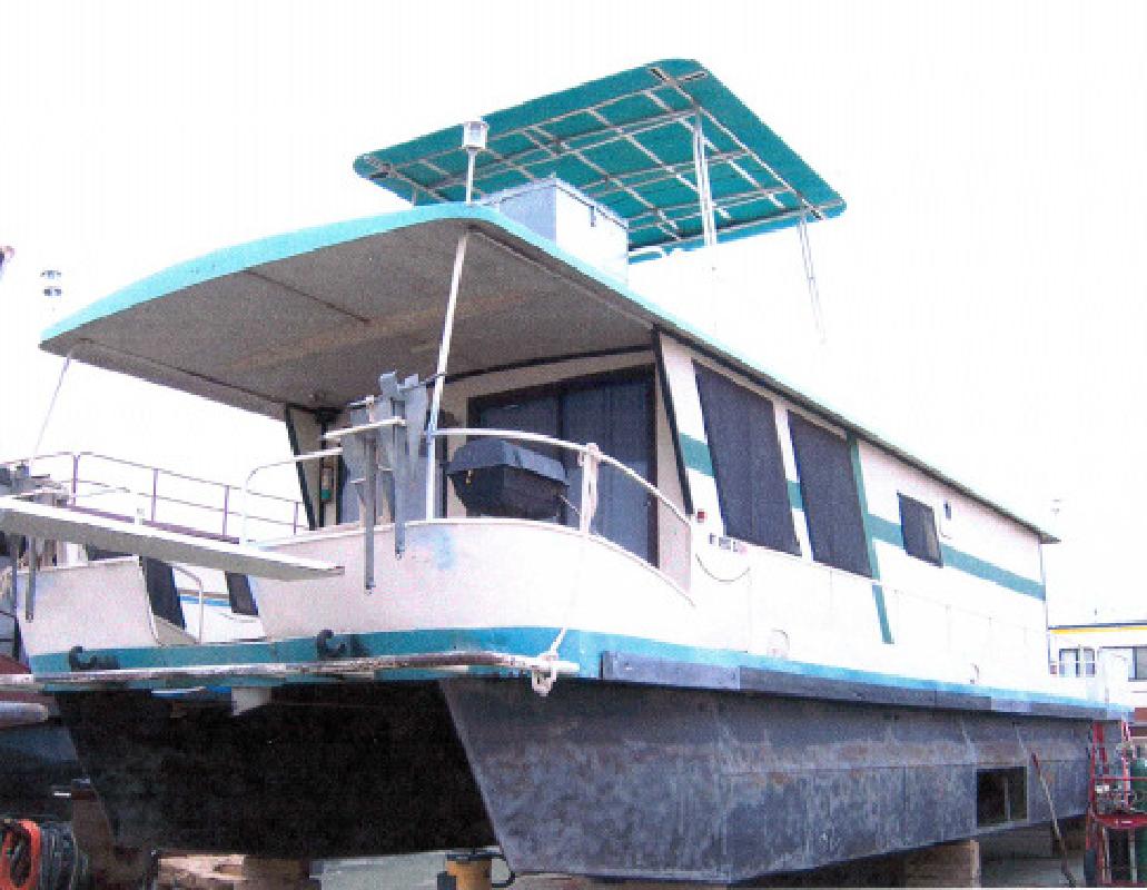 1989 x 14 Boatel Pontoon Houseboat in Lake Powell, UT