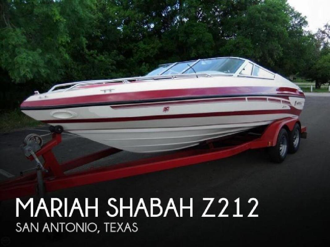 1995 Mariah Boats Shabah Z212 San Antonio TX