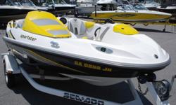 Really clean 2005 Seadoo Sportster 4tec SUPERCHARGED jet boat for sale! This little boat looks fantastic inside and out. It has been inspected by a Master technician and passed with flying colors. I comes with a factory Seadoo trailer, cover and the