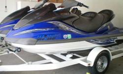 TWO WaveRunners w/ Trailer! FULL FINANCING AVAILABLE!! FANTASTIC CONDITION! DELIVERY AVAILABLE! Two 2005 YAMAHA WAVERUNNER F/X CRUISER HIGH OUTPUT JET SKIS. Twin High Output Cruisers with trailer both under 50 hours. Freshwater only. 3 passenger, 11'