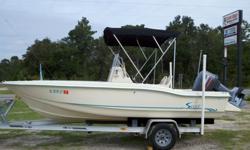 For sale is a Scout 185 Center Console Sport Fish in great condition. Full service including new water pump done recently. I?ll let the pictures do the talking, this boat is in immaculate condition, and very well taken care of.Features include:-Yamaha