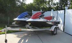 2 Jet skis with trailer4-stroke - always covered with ten hours each Call 407-415-8910Listing originally posted at http://musthaveautos.com/addetails.php?slno=6542