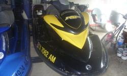 One is 2007 sea-doo sonic blue GTX LIMITED EDITION SUPERCHARGED. Has minor gel coat damage. 56 hours. The other is a 2007 sea doo yellow, black, and chrome RXP SUPERCHARGED. 27 hours MINT CONDITION. Double trailer is like new. GTX has learning key with