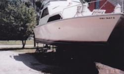 32 Pacemaker 1973 repowered 2007 with new engines now with only 50 hours, new fuel tanks, updated gauges, plumbing, tanks, toilet, water system and more. Owner has had a change of plans and must sell. Includes winter storage at Wharf Marina. Was $ 19,900