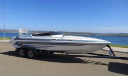 1997 Advantage 22? Citation closed bow for sale in San Diego. View More Details and Photos at: www.BallastPointYachts.comThis is a Big Block Mercrusier 454 Magnum MPI 385hp with Mercury Bravo 1 outdrive spinning a 4 blade prop. Boat has been used in both