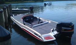 1995 allison xb2003 prosport tournament W/ 1996 225 Mercury 2.5 promax, sitting on a Boat Mate dual axial trailer, paint matching the color on boat, and 4 brand new tires where put on september 16,2011....within the last 5 to three year ive replaced