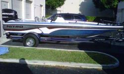 2007 Nitro 591 Bass Boat 18.9ft, 94 Beam, 150 horsepower Mecury Optimax, low hrs on motor, MecuryTempest SS propeller, 60 + mph , very good on gas 34gal gas tank, Batteries less then a year old, 70lb thrust trolling engine, Clarion music system with CD,