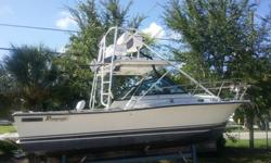 1988 24ft Rampage center 1998 inboard 350 LS1. Engine completely gone through in July of this year injectors replace, , cleaned pressure gauge, replaced manifold gaskets, replaced water pump, and rebuilt transmission. Over 4 thousand invested into getting