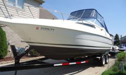 1996 WELLCRAFT 260 CABIN CRUISER This Wellcraft was completely gone through this year and is like NEW. The hull is in great shape with brand NEW Bottom Paint. The Forward and Aft Cabin are immaculate with NEW Hull Liner, Carpet, Cushions, and Trim Pieces.