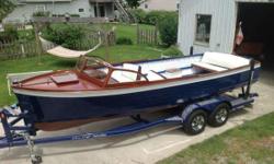 (CURRENT OWNER OF 8-YEARS) PRIDE OF OWNERSHIP SHOWS THROUGHOUT THIS 1958 CHRIS CRAFT 22 SEA SKIFF
Freshwater / Great Lakes boat since new this vessel features a Single Chris-Craft Model-K 95-hp Gas Engine.&nbsp; Notable features include but are not