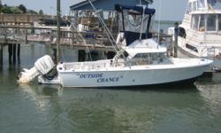 Description
The Bertram 25' is a classic sport fisherman built tough and solid. Twin 225 HP Evinrudes (1999) is the power source. V-berth cuddy GPS Depth finder and more.
Accommodations
Cuddy cabin Fly bridge Twin 225 HP Evinrude 1999 2 Cockpit chairs