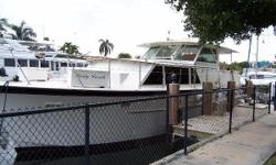 PERFECT LIVE-ABOARD!
MOTIVATED SELLER WANTS ALL REASONABLE OFFERS!!!&nbsp;
The classic Hatteras Tri Cabin Motor Yacht has a long standing reputation of being a very rugged and seaworthy vessel. They are well suited for long range cruising and living