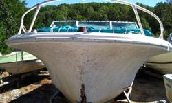 Project Cuddy Cabin Hull
1972 Wellcraft 20 5" Cuddy Cabin Project Boat. These are smooth riding solid and dry boat hulls. Dry in that the boat is designed to keep the spray down in rough water. It The price listed is for the boat hull only. The engine in