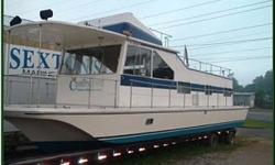 Call Lee 276-701-7591
Category: Powerboats
Water Capacity: 
Type: Houseboat
Holding Tank Details: 
Manufacturer: Custom
Holding Tank Size: 
Model: Bonneventure Houseboat
Passengers: 0
Year: 1972
Sleeps: 0
Length/LOA: 44' 0"
Hull Designer: 
Price: $28,500