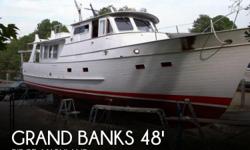 Actual Location: Ridge, MD
- Stock #072188 - This vessel was SOLD on May 16.If you are in the market for a trawler, look no further than this 1972 Grand Banks 49 Alaskan, just reduced to $12,000.This vessel is located in Ridge, Maryland and is in good