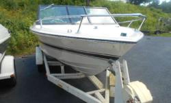MUST SEE TO APPRECIATE THIS 19' MODE IS EXCELLENT SHAPE, IMPRESSIVE HULL, INTERIOR, FLOORING AND HAS A BEAUTIFUL 225HP ENGINE PLUS TRAILER, CANOPY TOP, LOADS OF LIFE JACKETS AND COAST GUARD GEAR, EVEN A FISHING POLE INSIDE! MUST SEE, ALL SYSTEMS UP AND