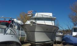 Beautiful boat project- Interior needs finished. Runs great, genset, twin 330hp Crusaders, new stainless fridge, newer A/C, newer charging system, newer depth sounder, and stereo. Includes 5 axle yard trailer. Call for a showing or further details.
Beam: