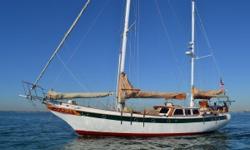&nbsp;This gorgeous yacht has been fully refit, restored and loved with no expense spared.
From a distance and close up, WINDBORNE is spectacular and an attention getter. The impeccable wood and brightwork finish shows true craftsmanship that anyone would