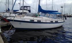 This is a nice cruising boat with several features that make her attractive at this bargain price:
16000 BTU Air added in 2013
Low engine Hours ; 580
New holding tank in 2014
5 new batteries in 2013
Avon 10' dingy w/ 8HP Tahatsu motor&nbsp; (15 hours)