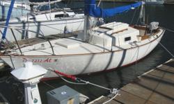 Basic Decription: Clean, nice boat... ready to go on lake or bay.
Listed by Crusing world as one of the greatest 15 boats built. Listed
by Wooden Boat as the finest daysailer ever made. new battery, water
tank, good running and fixed rigging, trailer