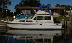 In 1977, the Burns Craft 37 FB offered a proven Cabin layout, good speed, economy and with traditional good looks. These features still hold true today. Although mostly original, this 37FB has seen some practical upgrades. Re-powered and changed over from
