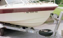 rare find with this classic 19 foot Closed Deck Cobalt. This boat is all original with only one minor blemish on the vinyl cause when a water ski was being put away. This boat has spent its entire life in a climate controlled home. Powered with a 235 HP