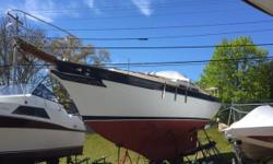 This is a very comfortable and easily handled cruising &nbsp;boat. She has full headroom throughout and would be &nbsp;great for a small family or a couple. She is very well equipped with good sails and ground tackle. The windlass makes anchoring and