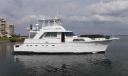Priced to sell with a motivated owner who wants this boat sold NOW.
(LOCATION: Longboat Key FL) The Hatteras 58 Yacht Fisherman combines sophisticated cruising with sport fishing. This yacht's accommodations and quality construction made her the flagship