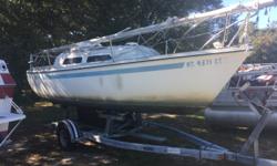 Classic!
Beam: 6 ft. 0 in.
Standard features: 1977 O'Day 22 Sailboat Good shape and looks like all parts are there. Two rudders and good woodwork! See all 26 photos.