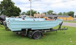 1978 Quachita 14' Jon with a Homemade Trailer 1978 Quachita 14' Jon with a Homemade Trailer. 2 Seats and a 55# Trolling Motor Included.
Engine(s):
Fuel Type: Other
Engine Type: Other