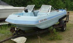 Cool Retro Bowrider
17' Really cool bowrider in need of restoration. We have numerous outboard motors and trailers to choose from. The price is for the boat only. Our 15 acre boat yard has over 100 new trailers deeply discounted, over 250 used trailers,