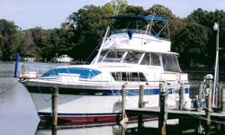 "Misty" is a 1978 classic Chris-Craft Commander 45 footer. The boat has been professionally maintained, and includes three separate staterooms.&nbsp; Price reduced based on a estate sale.&nbsp; Twin GM 871s diesels with 2000 hours, 335 horsepower.&nbsp;