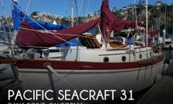 Actual Location: Dana Point, CA
- Stock #073558 - If you are in the market for a cruiser sailboat, look no further than this 1978 Pacific Seacraft 31, just reduced to $64,900.This boat is located in Dana Point, California and is in great condition. She is