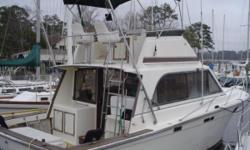 1979 Pacemaker This is a sturdy well built vessel for a great price. It also has the advantage of being able to be a sportfisherman today and a family cruiser tomorrow. Other days it is a wonderful waterfront condo with mobility. All this for under 20