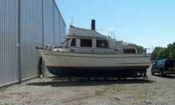 &nbsp;The famous Marine Trader 34 was without doubt one of the most popular trawlers built int he 70s and 80s. These boats are economical to run, comfortable to liveaboard, and easy to work on. This example was being prepared to make the great circle