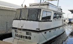 1980 HATTERAS 58' MOTOR YACHT
$20,000 PRICE REDUCTION - OWNER WANTS OFFERS!
This 58 Hatteras is one of the most spacious yachts of its size. Sporting 3 full decks it has ample area for family cruising or for entertaining large groups of family and