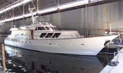 Accommodations
Accommodates 8 guests in 3 staterooms with 4 baths plus a day head. Sleeps 4 crew in 3 cabins. Leather sectional in the salon converts to a queen sleeper to accommodate an extra guest or two upon occasion. The interior layout consists of