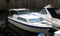 1981 CHRIS-CRAFT belle, We will be updating pictures and info. on this one shortly. This vessel is spacious and runs well. It is powered with the merc 230, and direct drive. don't miss it.
Category: Powerboats
Water Capacity: 0 gal
Type: 
Holding Tank