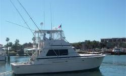 Very reliable 42' Bertram with 6V92TA Diesels freshly overhauled with 750hrs, new fuel tanks, all new fuel lines, and new 9.5KW Phasor Generator.
Very reliable 42' Bertram with 6V92TA Diesels freshly overhauled with 750hrs, new fuel tanks, all new fuel