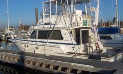 PRICED REDUCED $20,000.00!! OWNER WANTS BOAT SOLD THIS SEASON. ALL REASONABLE OFFERS CONSIDERED. THIS IS A SOLID BUT THAT NEEDS SOME UPGRADES AND PRESENTS A VERY GOOD OPPORTUBITY TO GET INTO A QUALITY BOAT AT A VERY REASONABLE PRICE. LET'S TALK. The 42