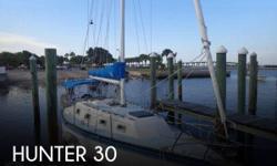 Actual Location: Fort Pierce, FL
- Stock #097895 - Well cared for!! Newer Yanmar diesel and sails, nice dingy with motor!1983 Hunter 30, newer Yanmar engine.Front and rear berths.Fantastic "journey" -- we purchased with the hope learning how to sail and