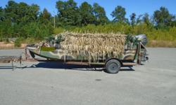 1983 Polar Kraft equipped with a 1994 55HP Suzuki.&nbsp; Semi V Aluminum boat . Set up for duck hunting but the duck blind can be removed. 1967 Cox Trailer needs to be sandblasted and repainted.
Clarksville Water Sports
108 Gateway Lane
Clarksville, VA