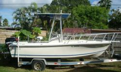 1984 Wellcraft 18 Fisherman
1984 Wellcraft 18 Fisherman. Powered by a 1998 Mercury 175 hp engine. Comes with a swim ladder, T-top with electronics box, leaning post, spreader lights, rod holders, live well, fish box, Raymarine A60 GPS plotter, depth/fish
