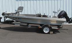 This boat is a great small fishing boat with a fish finder, trolling motor, livewell and is water ready!
Nominal Length: 15'
Length Overall: 15.2'
Engine(s):
Fuel Type: Other
Engine Type: Outboard
Beam: 6 ft. 0 in.