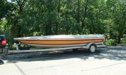 20 foot Taylor Jet Boat. The boat is in good condition with new seats, and new upholstery. 454 Chevy motor, 330 HP with a berkley pump with a jetovater. Motor and pump are very strong. This boat has been winterized, and is lake ready. Might consider trade