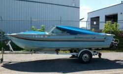 1986 STARCRAFT SL 18, This is a nice multipurpose boat. It's great for fishing, cruising, or towing the kids on a tube. It is powered by a 4 cylinder Mercruiser inboard/outboard producing 120 H.P. with an Alpha One outdrive. It also includes a trailer. It