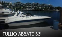 Actual Location: Miami, FL
- Stock #043441 - If you are in the market for a cruiser, look no further than this 1986 Tullio Abbate 33 Elite, just reduced to $45,400 (offers encouraged).This vessel is located in Miami, Florida and is in good condition. She
