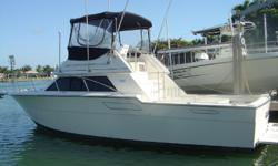 A classic top of the line boat.
Tiara yachts makes a very strong and safe boat. This is a great family cruiser and sportfishing yacht.
It has twin closed cooling big block 454 crusader inboard gas engines
Starboard motor has been recently rebuilt.
The