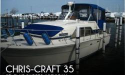 Actual Location: St Clair Shores, MI
- Stock #093611 - If you are in the market for a motor yacht, look no further than this 1986 Chris-Craft Catalina 350, priced right at $53,300 (offers encouraged).This vessel is located in St Clair Shores, Michigan and