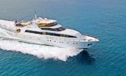 Overview Custom Azimut 102 foot 1987; This is a very customized yacht which has undergrown an extensive refit and stretch in 2004 (over $3.4m spent). She offers the utmost in volume and beautiful accommodations. She offers 5 Staterooms, 1 full walk around